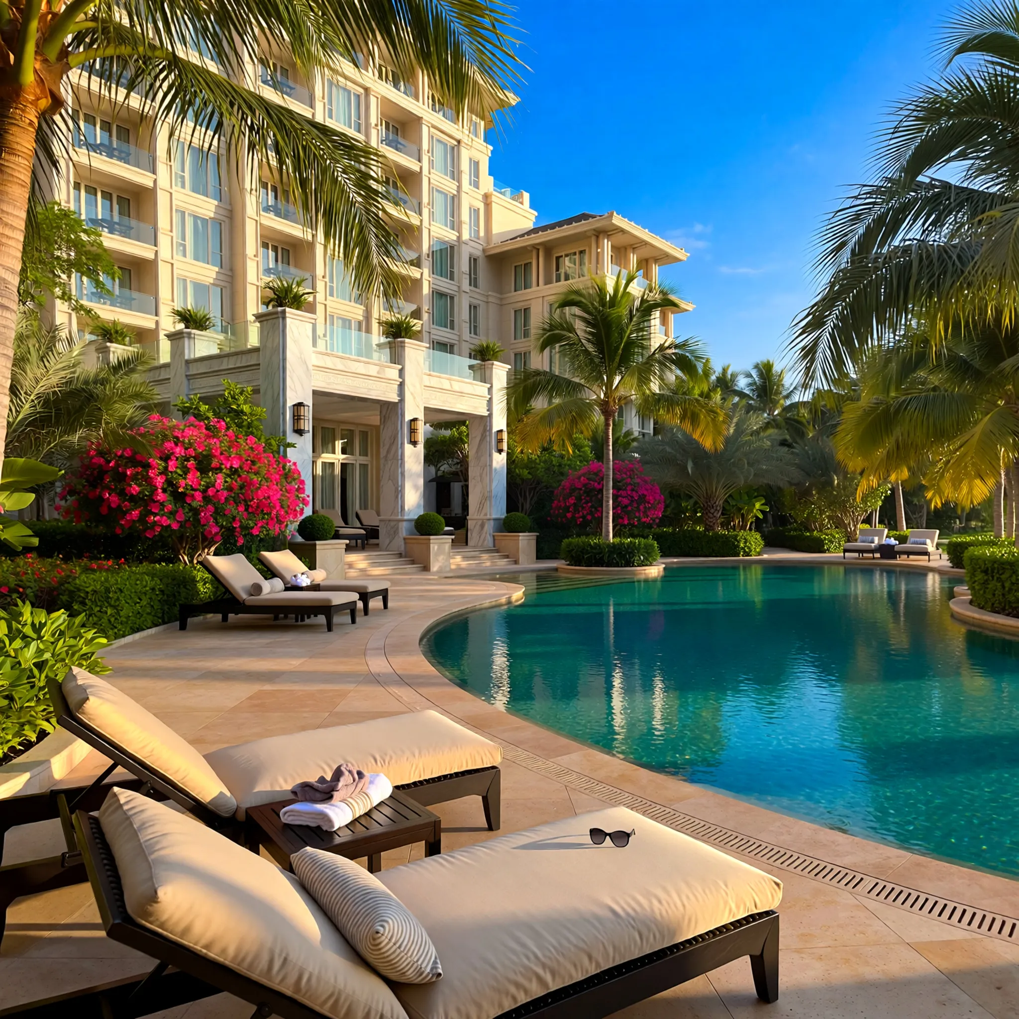 Luksusowe resorty i hotele butikowe w najlepszych dzielnicach