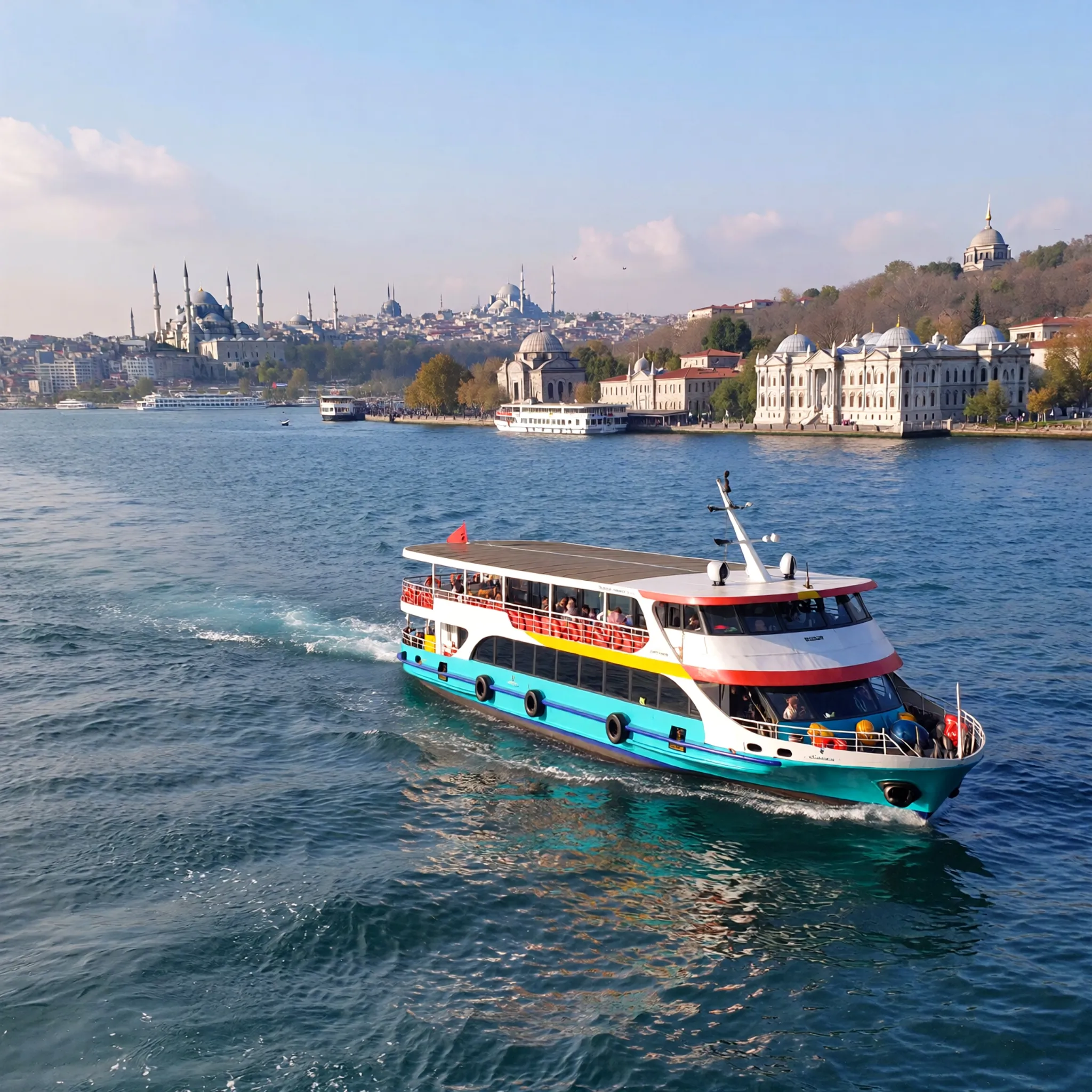 Transport wodny i przeprawy promowe przez Bosfor