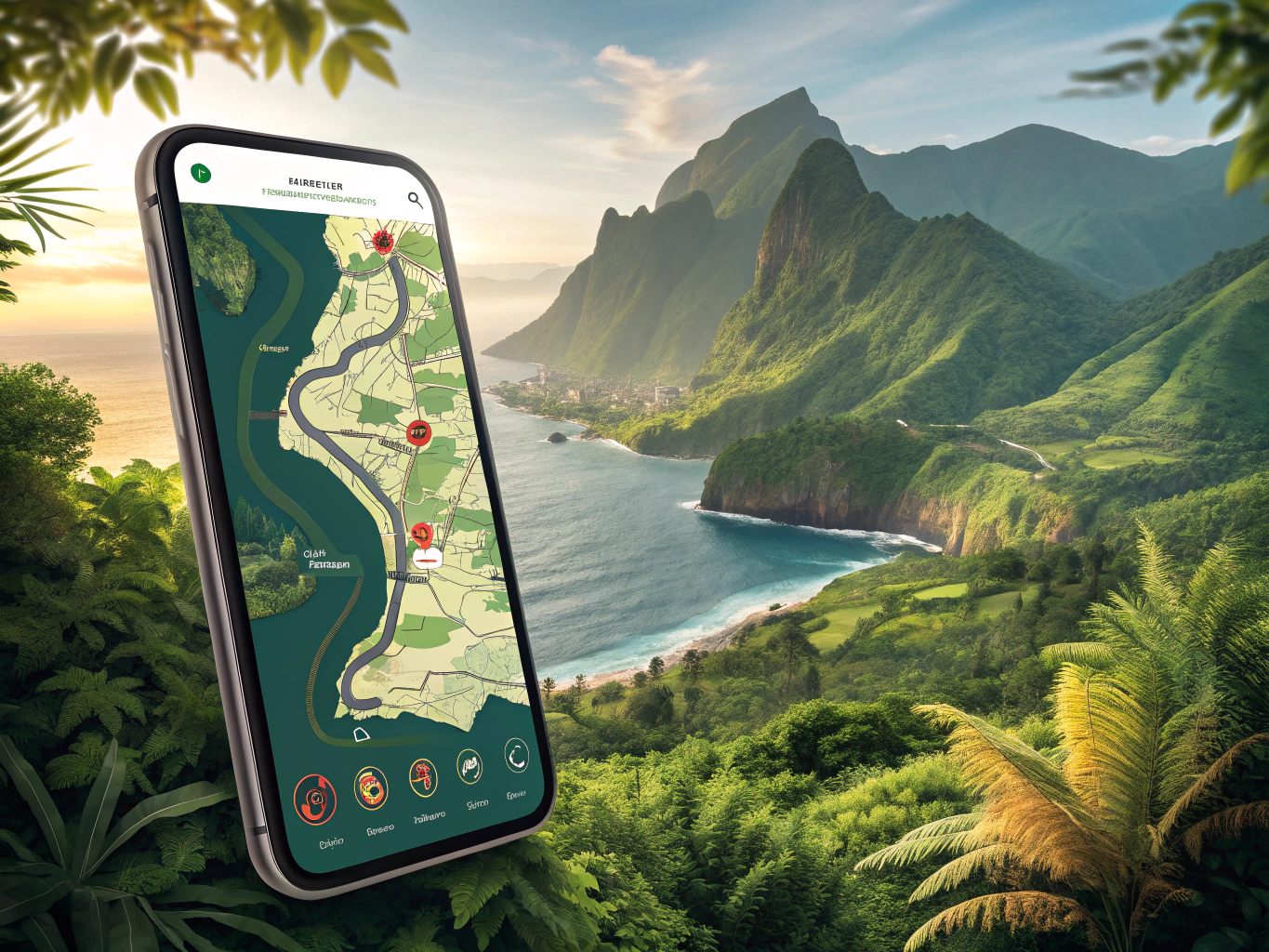 Aplikacje SIGA, Moovit i Google Maps w codziennej nawigacji po wyspie