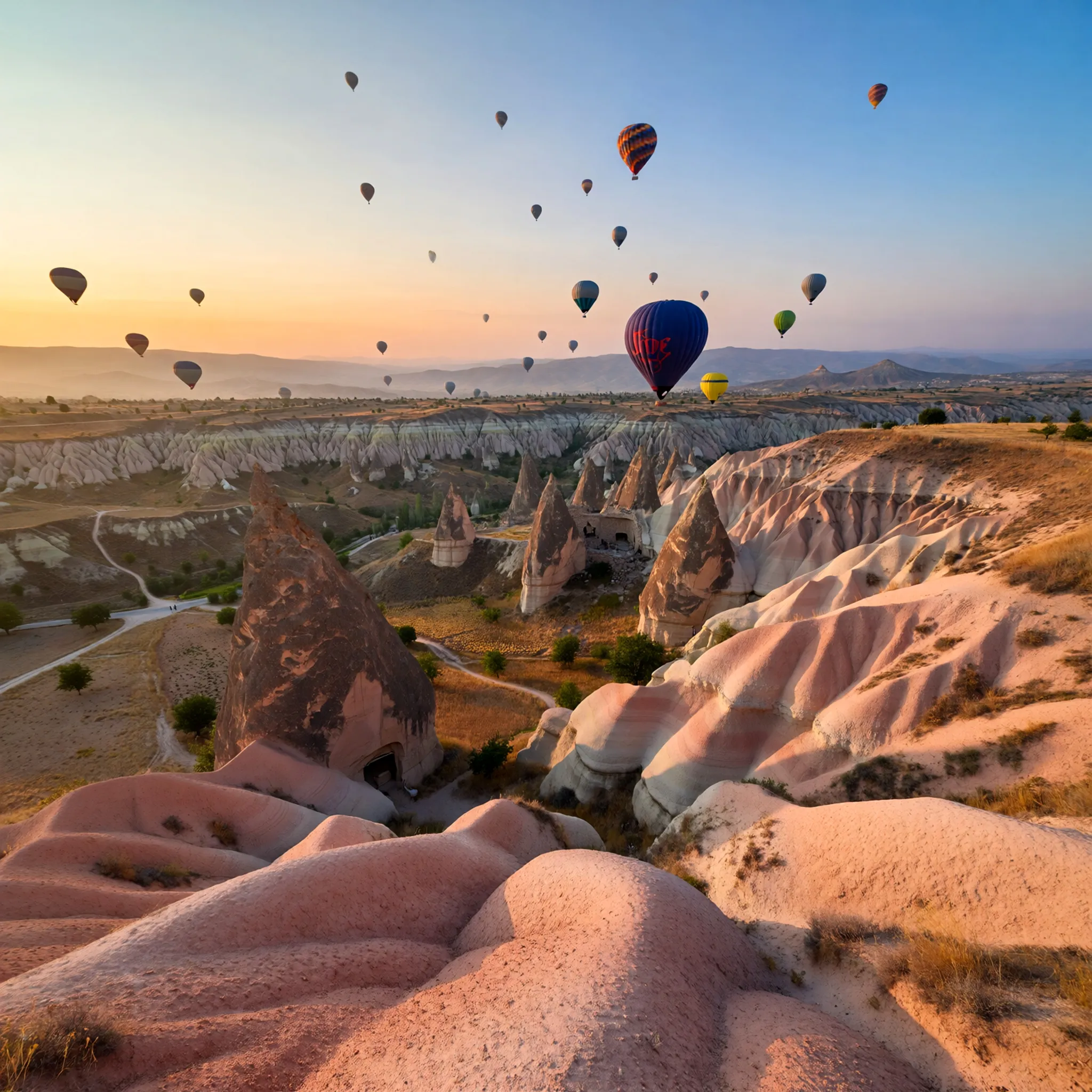 Geologiczne fenomeny Kapadocji i podziemne miasta Anatolii