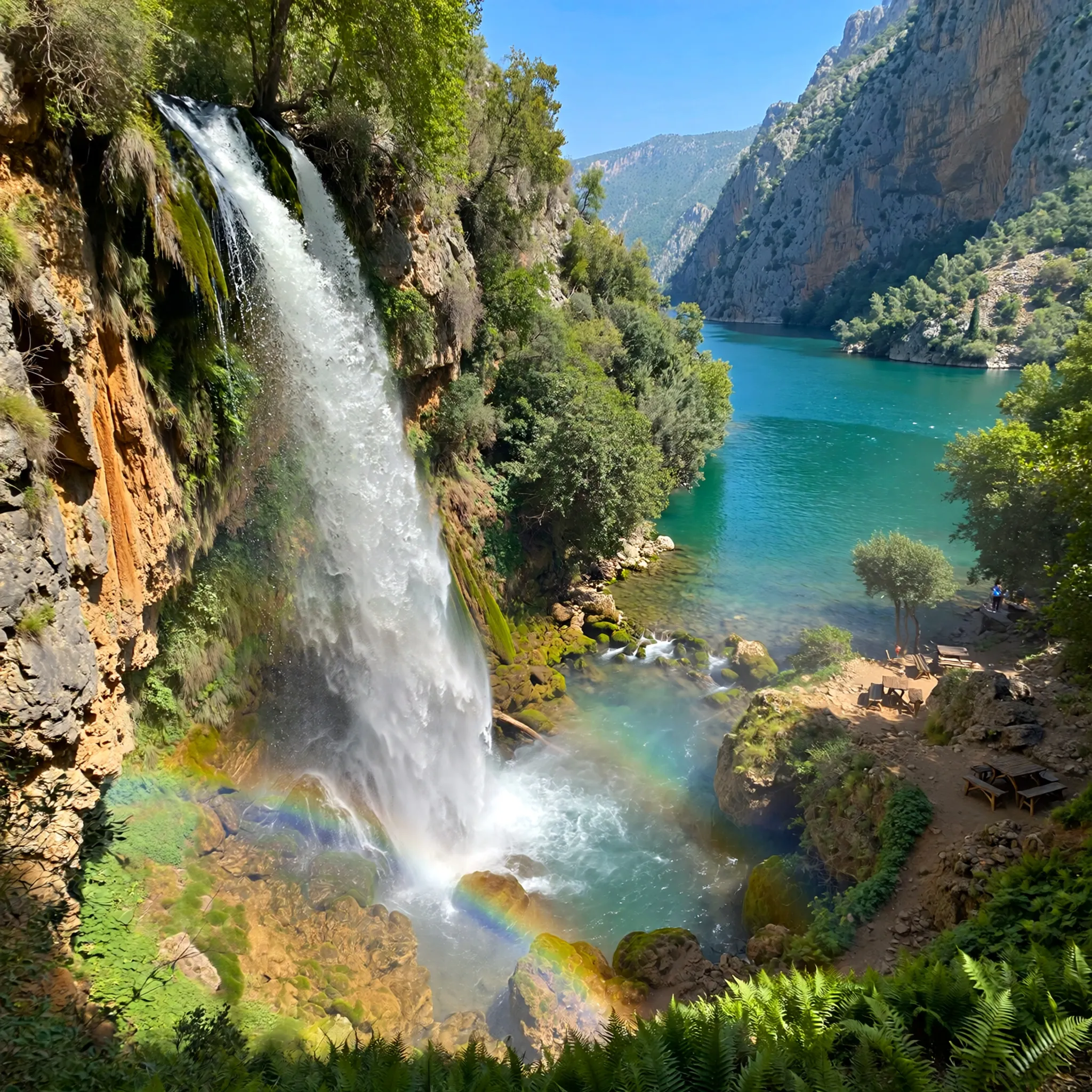 Atrakcje przyrodnicze w okolicach Manavgat i Zielonego Kanionu