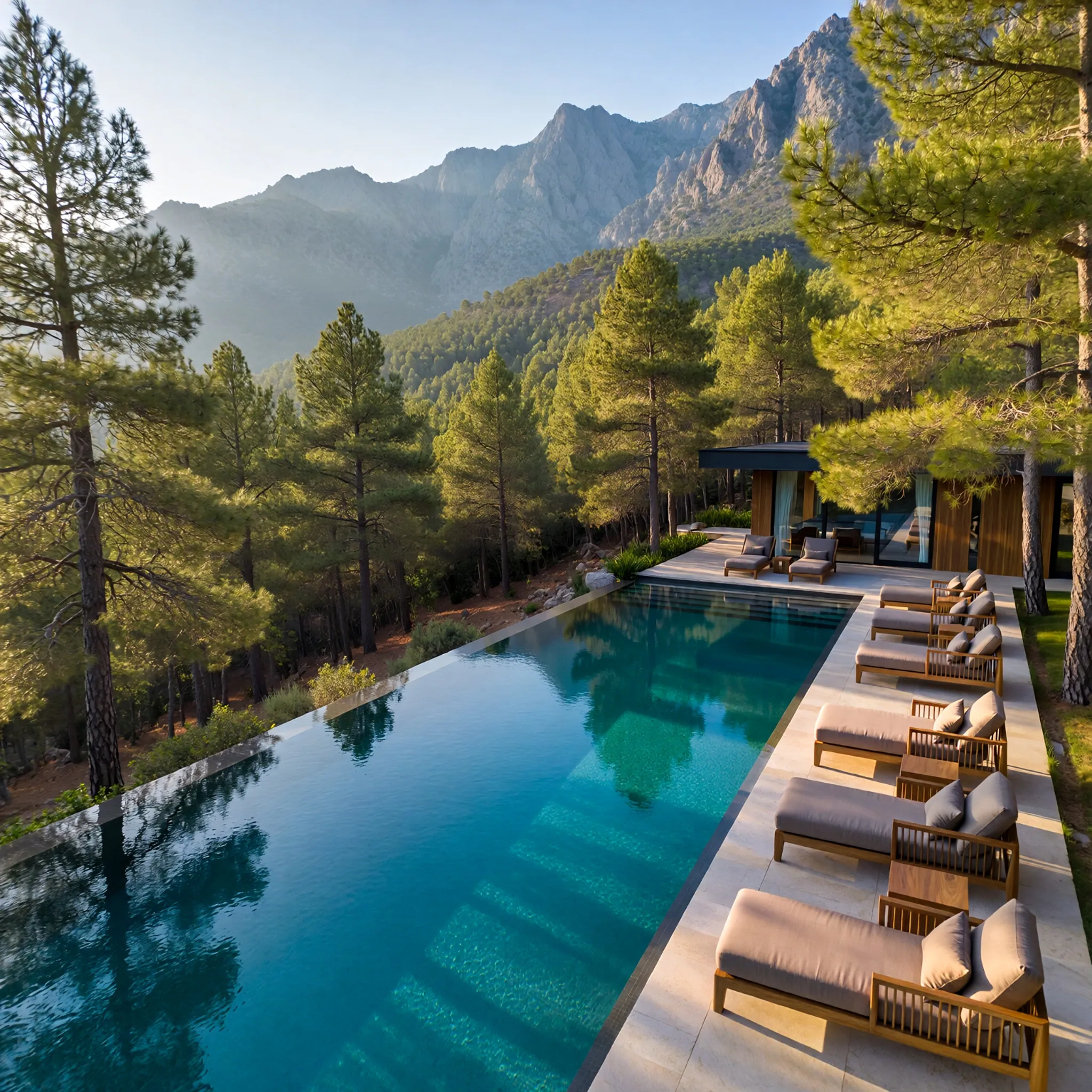 Luksusowy wypoczynek w Belek a krajobrazy gór Taurus w Kemer